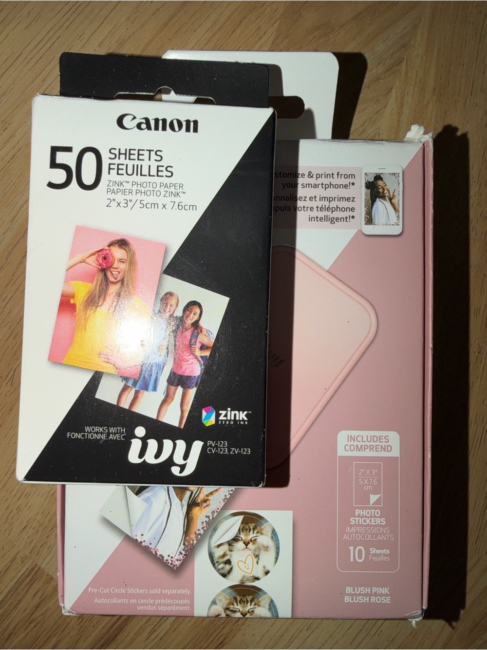 Canon Ivy Photo Printer + Sheets